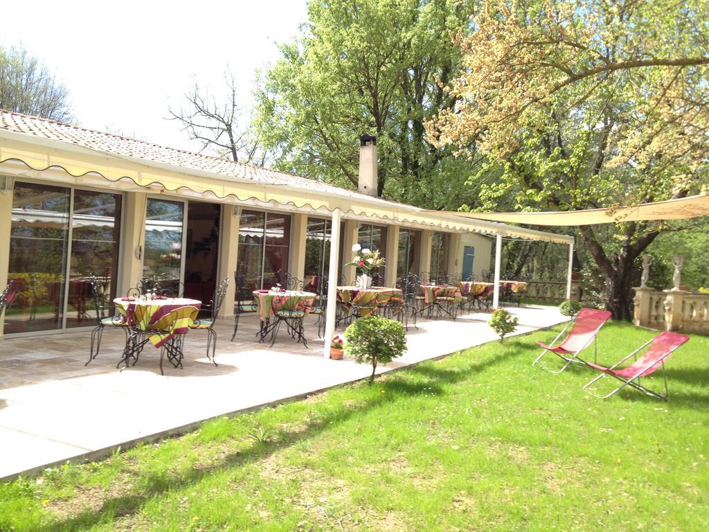 Au Bien Etre Piscine Chauffee Hotel Villecroze Exterior photo
